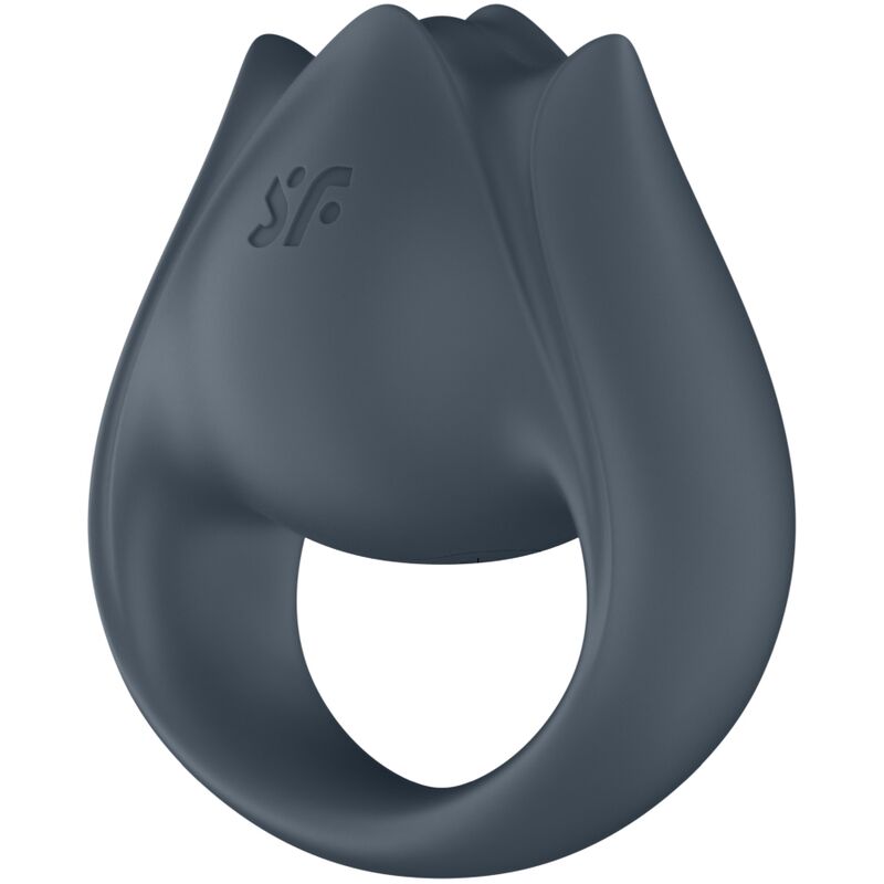 Additional view 7 of Satisfyer Perfect Pair 2 - 2-in-1 Vibrating Ring, Grey