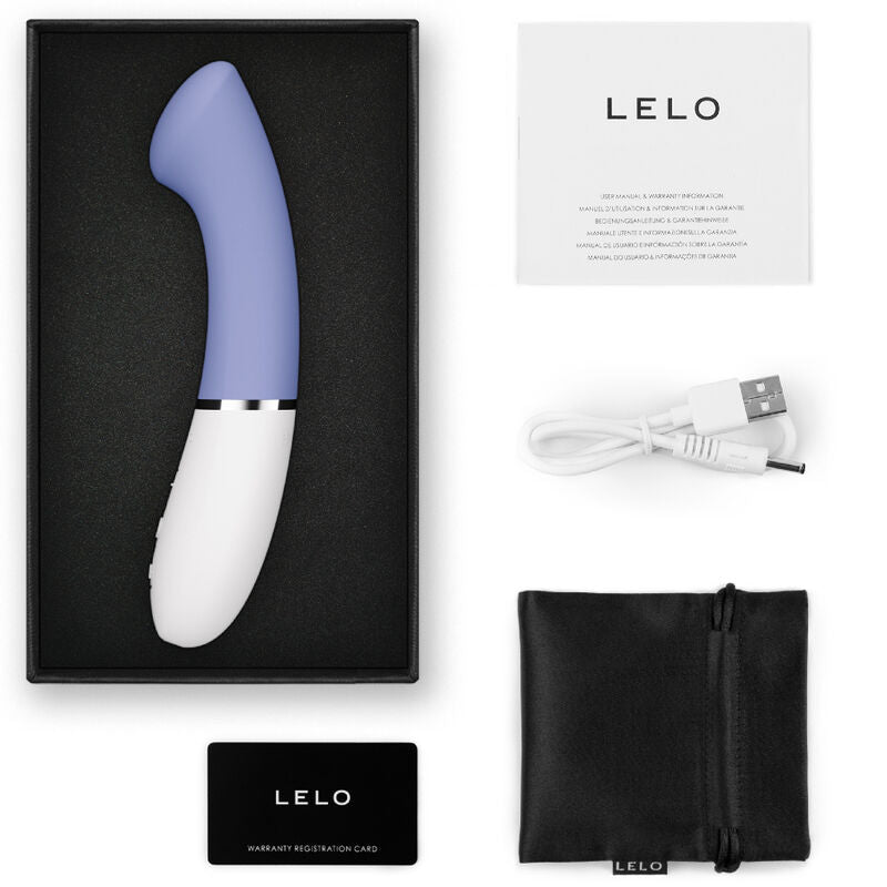 Additional view 3 of LELO Gigi™ 3 - App-Connected G-Spot Vibrator, Blue