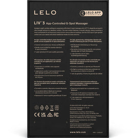 Additional view 2 of LELO Liv™ 3 - App-Connected G-Spot Vibrator, Pink