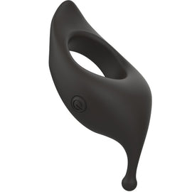 Additional view 10 of B Swish Bcharmed Rhythm Infinite Deluxe - Vibrating Performance Ring, Black