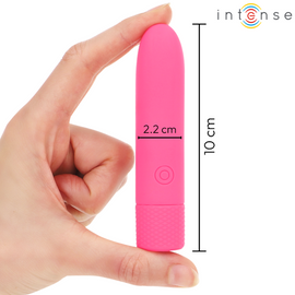 Additional view 5 of Intense Symone - USB Rechargeable Bullet Vibrator, Pink