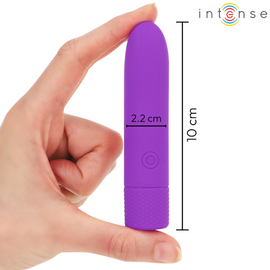Additional view 5 of Intense Symone - USB Rechargeable Bullet Vibrator, Purple