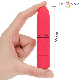 Additional view 5 of Intense Symone - USB Rechargeable Bullet Vibrator, Red