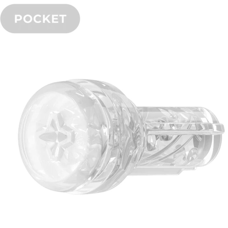 Additional view 5 of Kiiroo Feel Pocket Stroker Crystal - Transparent Stroker