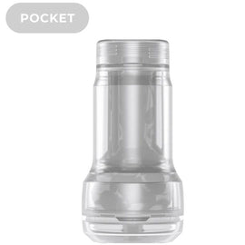 Additional view 3 of Kiiroo Feel Pocket Stroker Crystal - Transparent Stroker