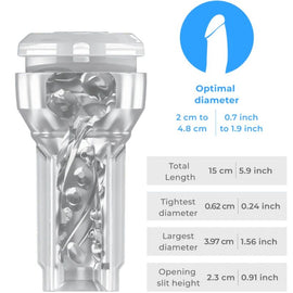 Additional view 6 of Kiiroo Feel Pocket Stroker + PowerBlow - Interactive Stroker Set