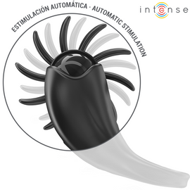 Additional view 2 of Intense Mabel - Vibrating Performance Ring, Black