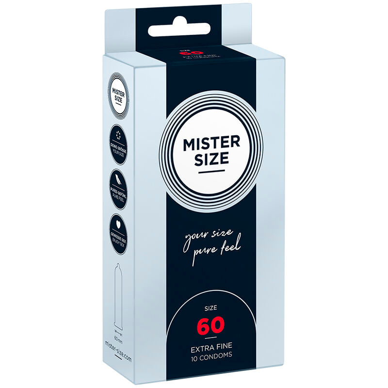 Mister Size XL 60 mm - Condoms, 10 Pack
