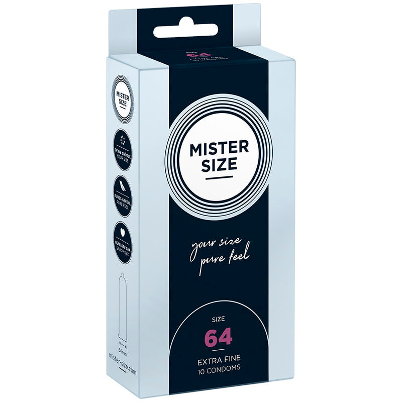 Mister Size XXL 64 mm - Condoms, 10 Pack Main image