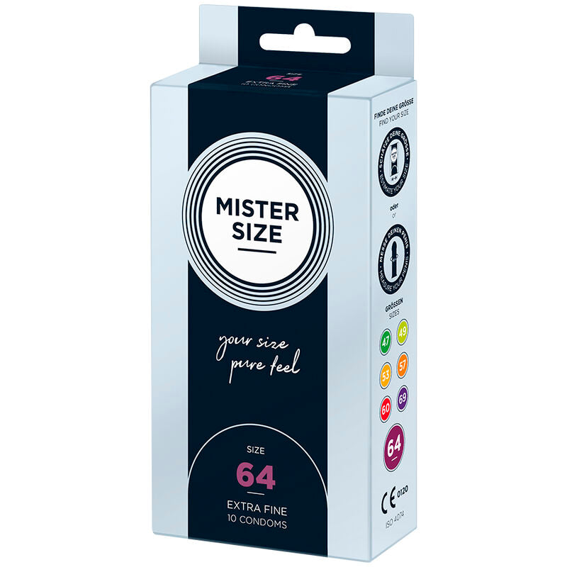Mister Size XXL 64 mm - Condoms, 10 Pack Secondary image