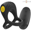 Intense Alex - Double Vibrating Performance Ring, Black