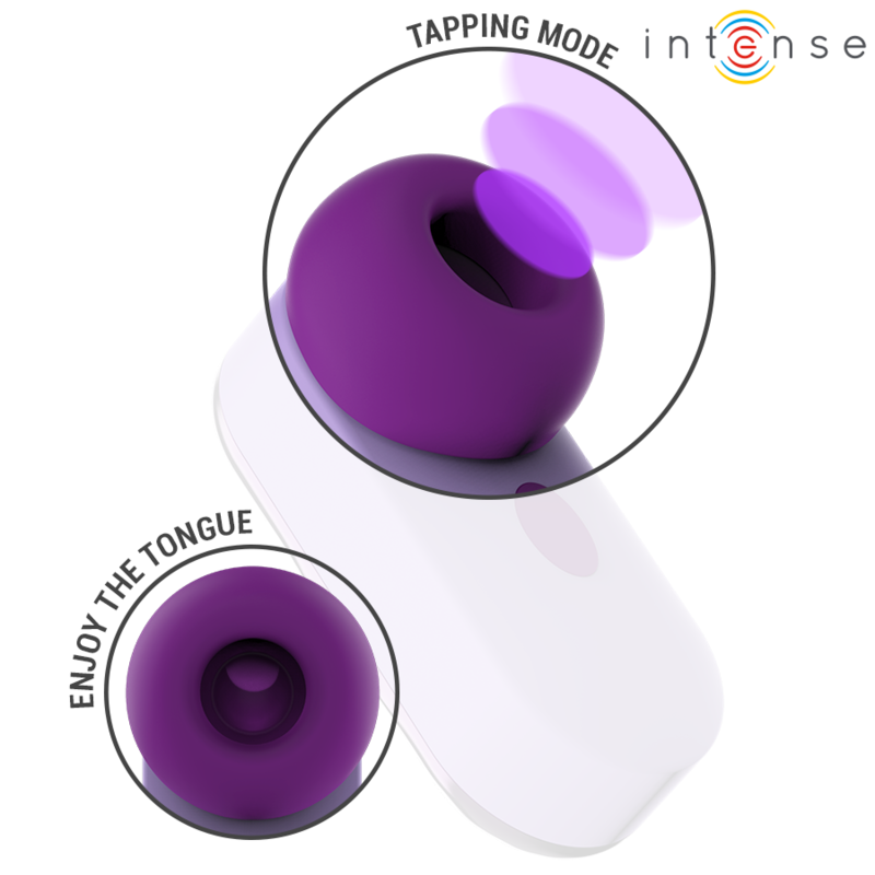 Additional view 4 of Intense Sabrina - Clitoral Stimulator, Purple