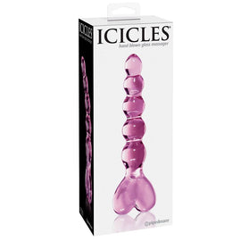 Icicles No. 43 - Glass G-Spot & P-Spot Massager