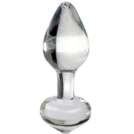 Additional view 2 of Icicles No. 44 - Glass Anal Plug, Transparent