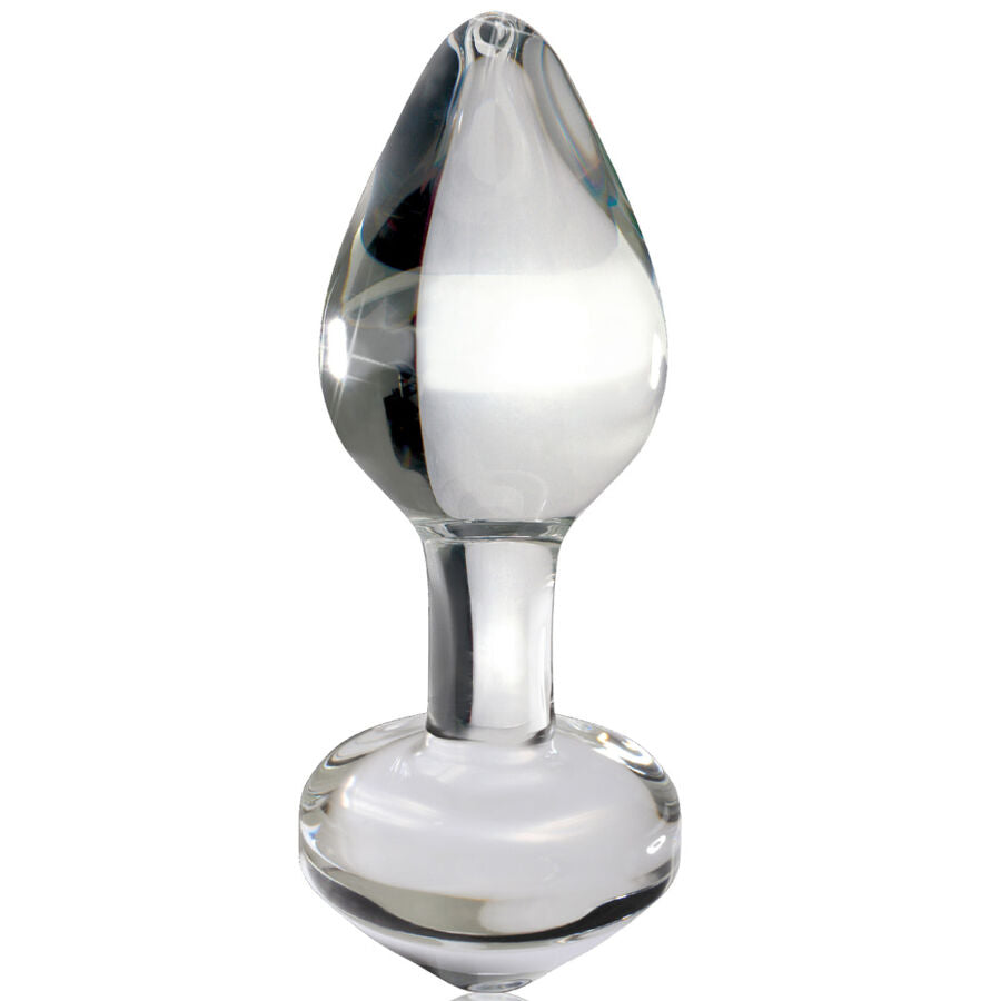 Additional view 2 of Icicles No. 44 - Glass Anal Plug, Transparent