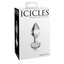 Icicles No. 44 - Glass Anal Plug, Transparent