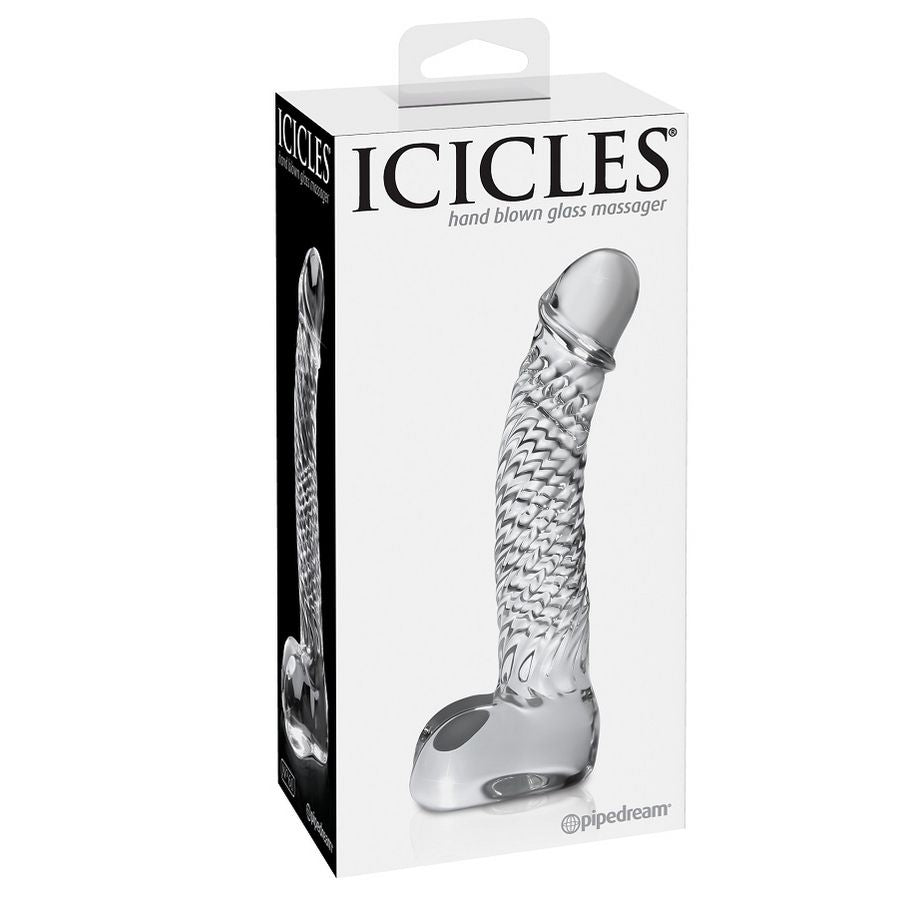 Icicles No. 61 - Glass G-Spot & P-Spot Massager Main image