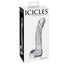 Icicles No. 61 - Glass G-Spot & P-Spot Massager