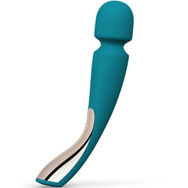 Additional view 4 of LELO Smart Wand 2 Medium - Wand Massager, Ocean Blue