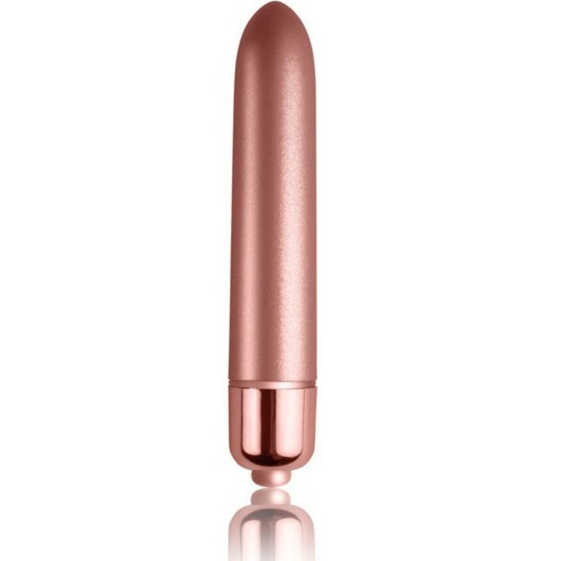 Additional view 2 of Rocks-Off Touch of Velvet Rose Bloom - Vibrating Bullet