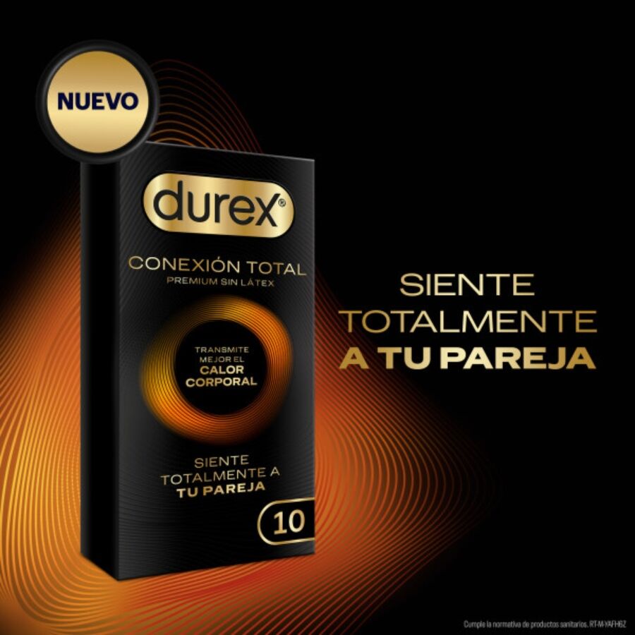 Additional view 2 of Durex Total Connection - Latex-Free Condoms, 10 Pack