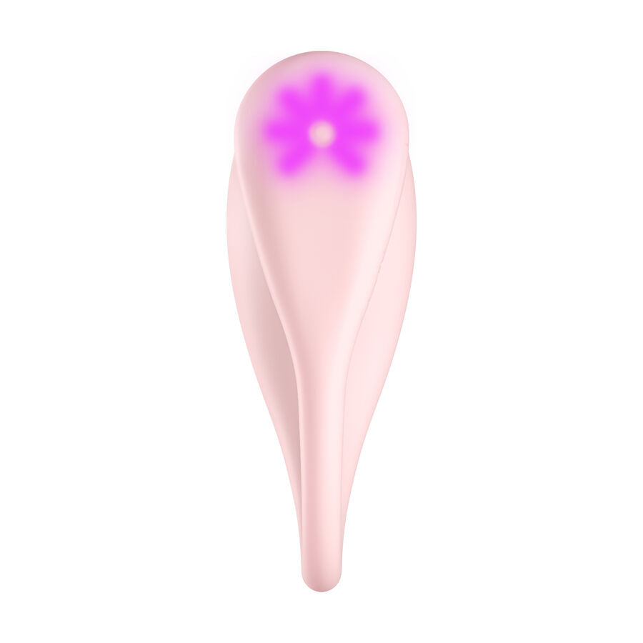 Additional view 7 of Kiiroo Spot Kiss Me - U-Shaped Couples Vibrator, Pink