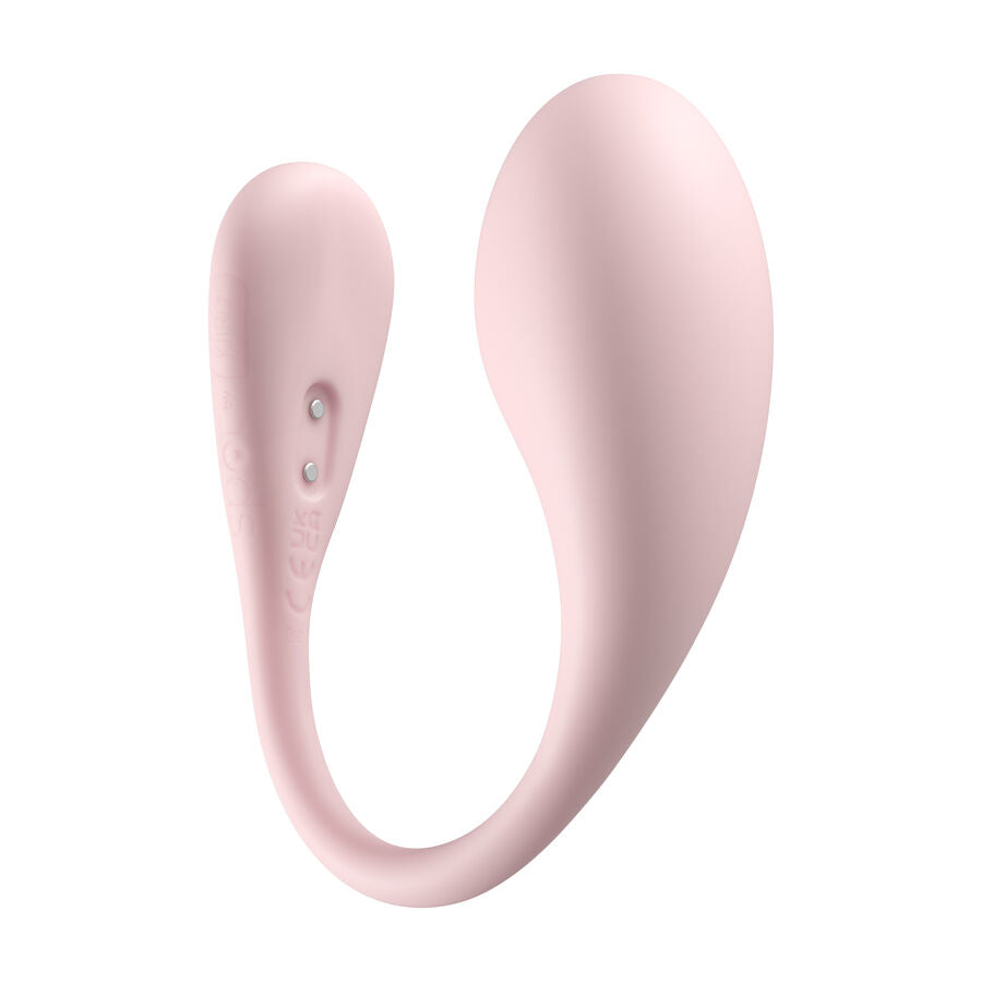 Additional view 6 of Kiiroo Spot Kiss Me - U-Shaped Couples Vibrator, Pink