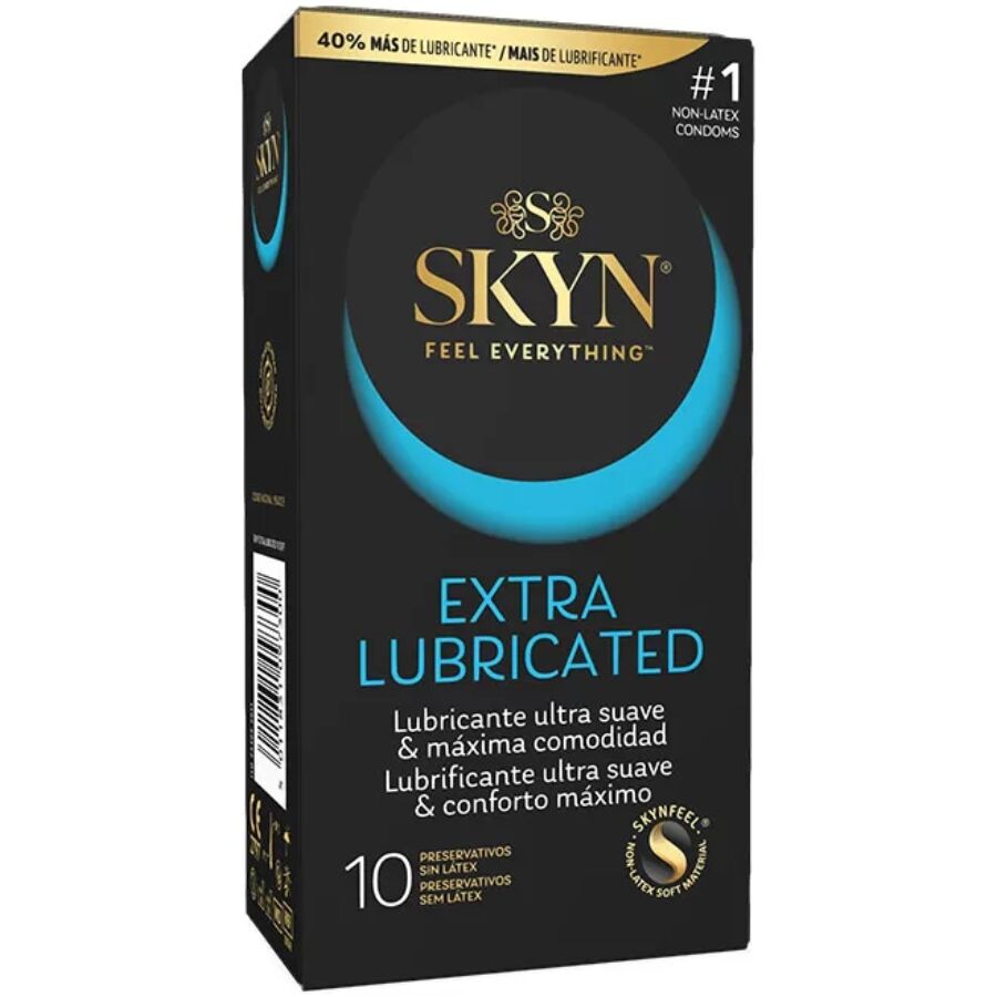 Additional view 3 of SKYN Extra Lubricated - Condoms, 10 Pack