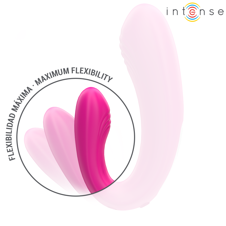Additional view 6 of Intense Janet - Dual U-Shaped Couples Vibrator, Pink