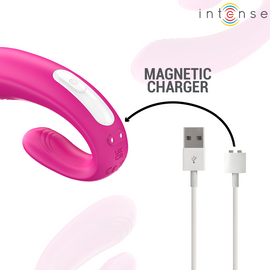 Additional view 7 of Intense Janet - Dual U-Shaped Couples Vibrator, Pink