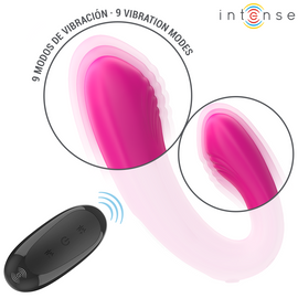 Additional view 5 of Intense Janet - Dual U-Shaped Couples Vibrator, Pink