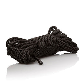 Additional view 2 of CalExotics Scandal - Black BDSM Rope, 10 m