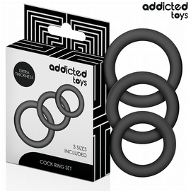 Addicted Toys Model 1 - Silicone Ring Set