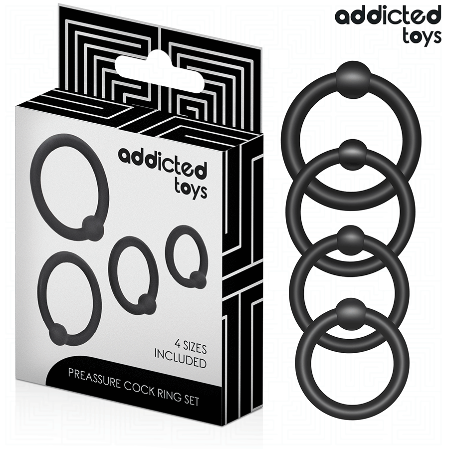 Addicted Toys - Pressure Silicone Rings Set Main image