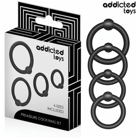 Addicted Toys - Pressure Silicone Rings Set