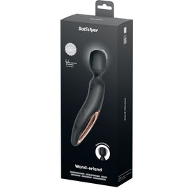 Satisfyer Wand Erland - Wand Massager, Black