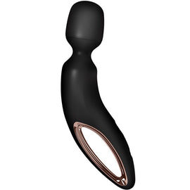 Additional view 4 of Satisfyer Wand Erland - Wand Massager, Black