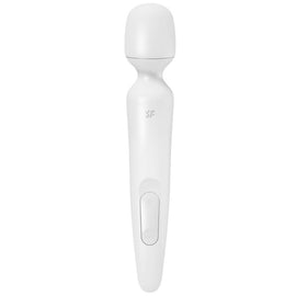 Additional view 2 of Satisfyer Wand Erland - Wand Massager, White