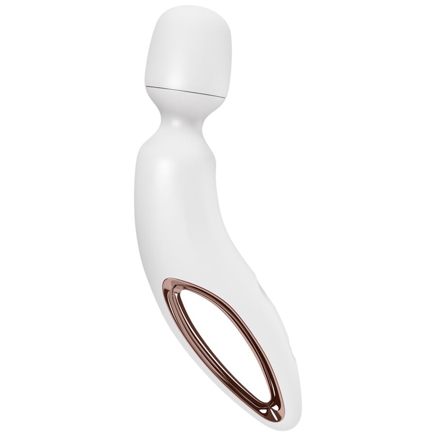 Additional view 4 of Satisfyer Wand Erland - Wand Massager, White