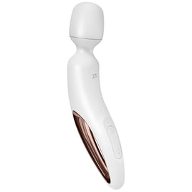 Additional view 3 of Satisfyer Wand Erland - Wand Massager, White