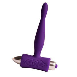 Rocks-Off Petite Sensations Teazer - Vibrating Anal Plug, Purple