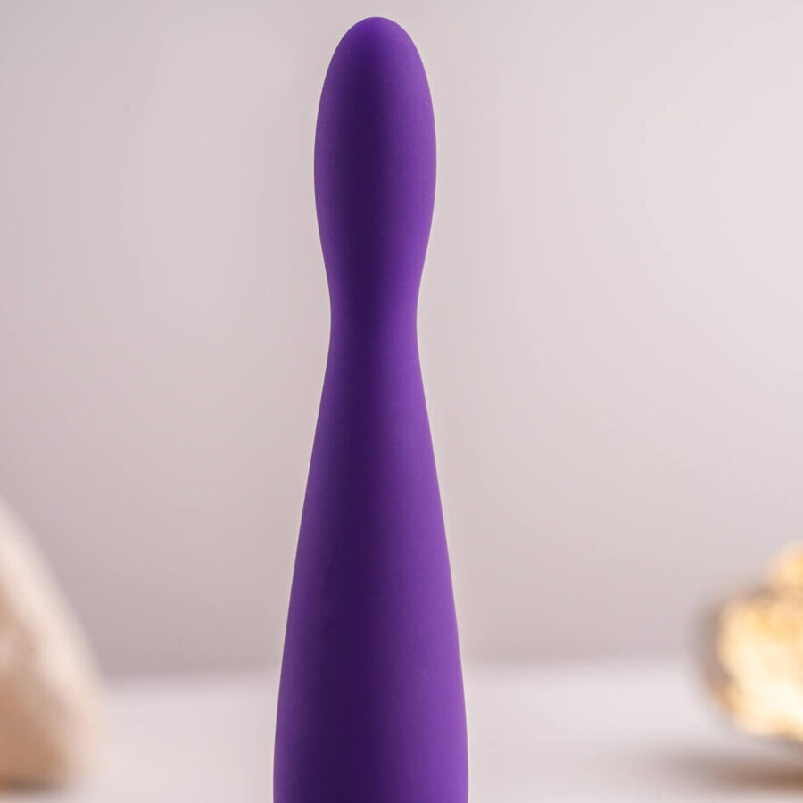 Additional view 3 of Rocks-Off Petite Sensations Teazer - Vibrating Anal Plug, Purple