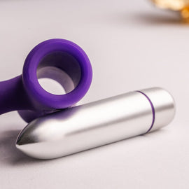 Additional view 5 of Rocks-Off Petite Sensations Teazer - Vibrating Anal Plug, Purple