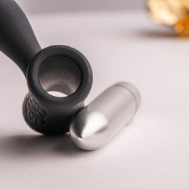 Additional view 5 of Rocks-Off Petite Sensations Teazer - Vibrating Anal Plug, Black
