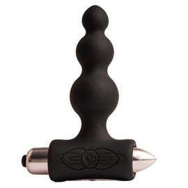 Rocks-Off Petite Sensations Bubbles - Vibrating Anal Plug, Black