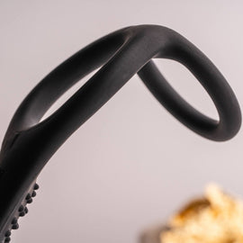 Additional view 5 of Rocks-Off Ro-Zen RRO - Anal Plug & Vibrating Ring, Black