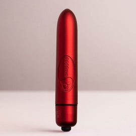 Additional view 2 of Rocks-Off RO-90 Scarlet Velvet - Vibrating Bullet, Red