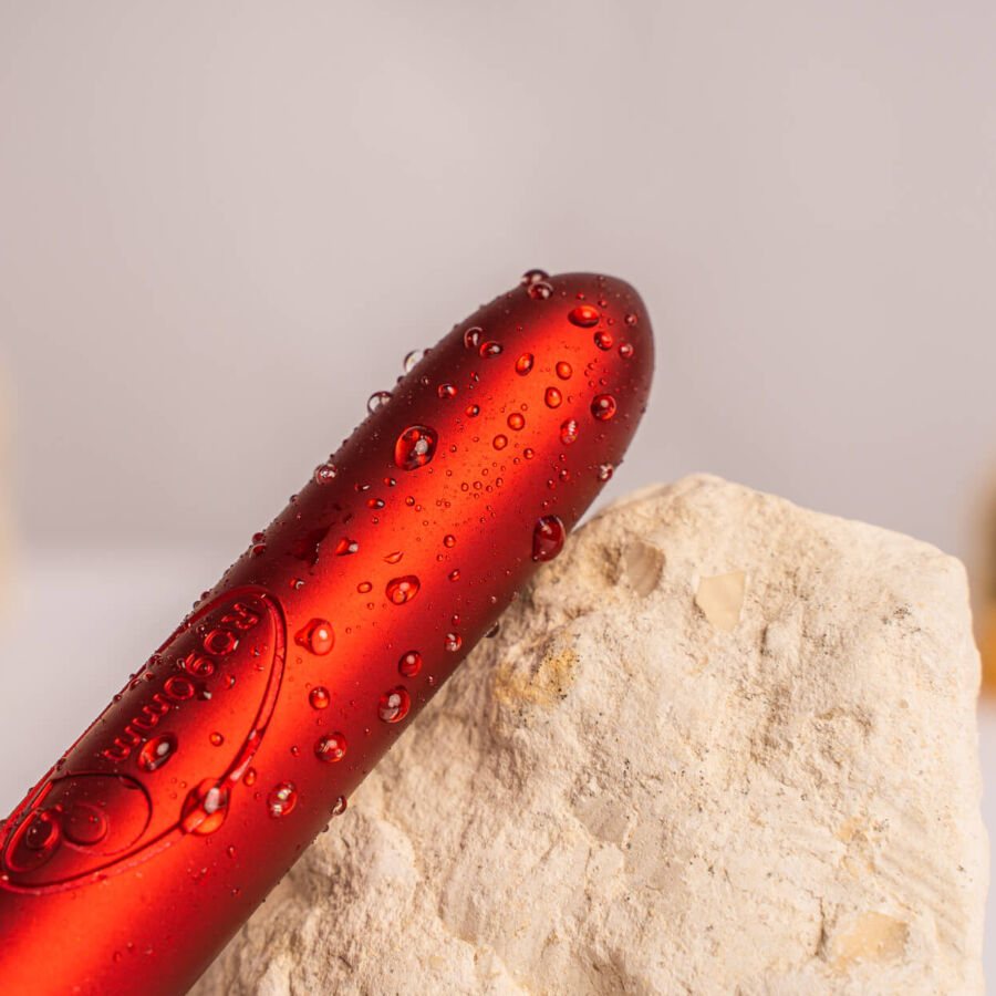Additional view 5 of Rocks-Off RO-90 Scarlet Velvet - Vibrating Bullet, Red