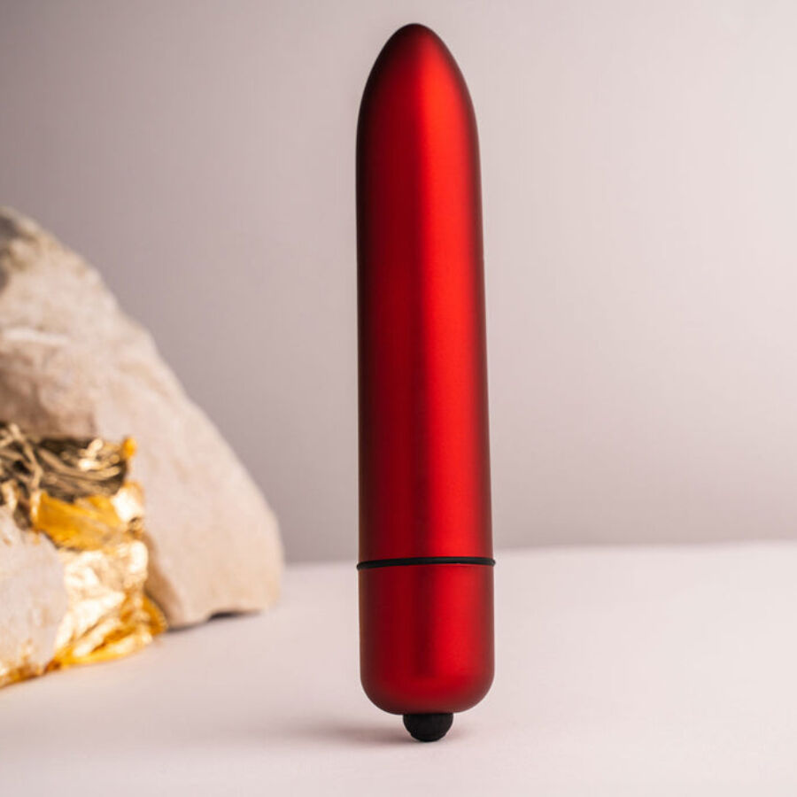 Additional view 2 of Rocks-Off RO-160 Rouge Allure - Vibrating Bullet, Red