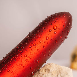 Additional view 4 of Rocks-Off RO-160 Rouge Allure - Vibrating Bullet, Red
